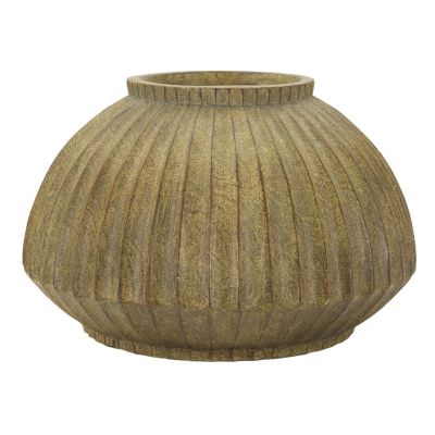 Kendra Home - Vaso Decorativo VKH821, Verde, 40x40x26,5 cm