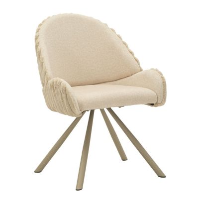 Kendra Home - Set di 2 Sedie VKH885, Beige, 58x53x85 cm