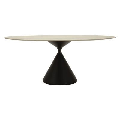 Kendra Home - Tavolo VKH893, Nero, 180x90x76 cm