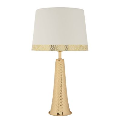 Kendra Home - Lampada da Tavolo VKH903, Bianco, 30x30x54 cm