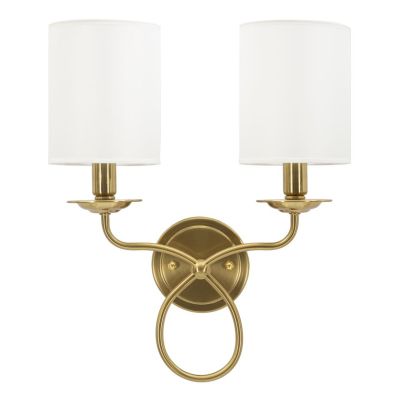 Kendra Home - Lampada a Parete VKH911, Bianco, 35,5x17x43 cm