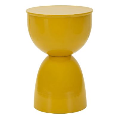 Kendra Home - Tavolino VKH1077, Giallo, 31x31x46 cm