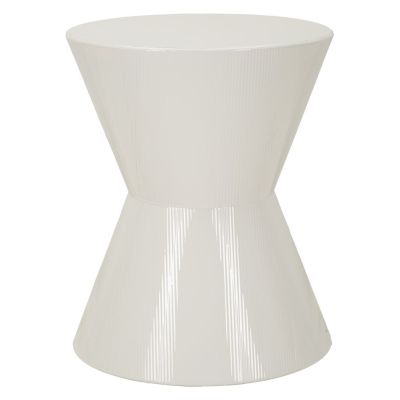 Kendra Home - Tavolino VKH1083, Bianco, 45x45x55 cm