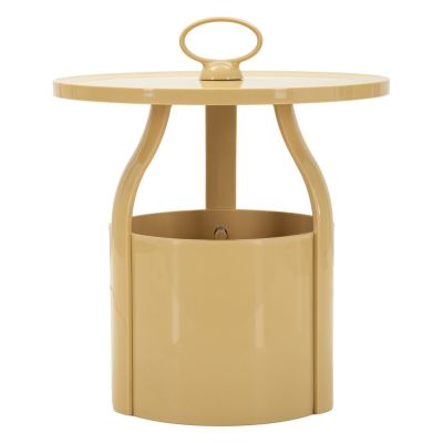 Kendra Home - Tavolino VKH1094, Beige, 44x44x43 cm