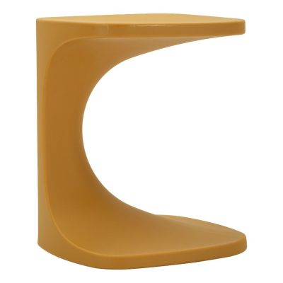 Kendra Home - Tavolino VKH1092, Giallo, 42x42x52 cm