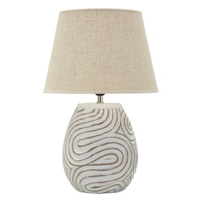 Kendra Home - Lampada da Tavolo VKH1129, Multicolore, 35x35x55 cm