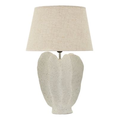 Kendra Home - Lampada da Tavolo VKH1130, Bianco, 40x40x63 cm