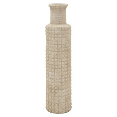 Kendra Home - Vaso Decorativo VKH1036, Beige, 24,5x24,5x97 cm