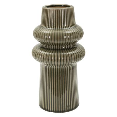 Kendra Home - Vaso Decorativo VKH1047, Verde, 13x13x25 cm