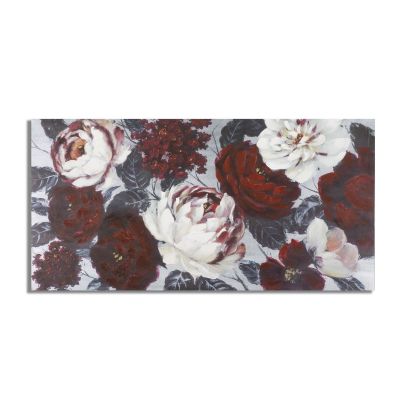 Kendra Home - Stampa su Tela Fiori 69, Multicolore, 120x3,7x60 cm
