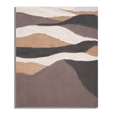 Kendra Home - Stampa su Tela Montagne, Multicolore, 80x3,7x100 cm
