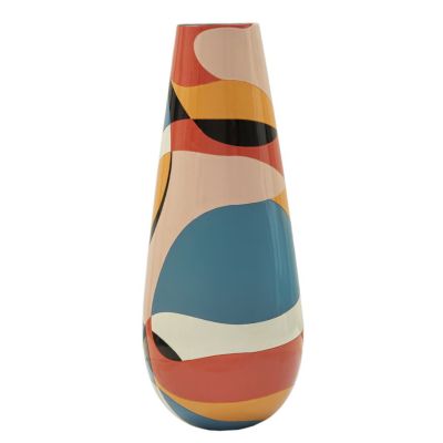 Kendra Home - Vaso Decorativo MF657, Multicolore, 37x37x92 cm