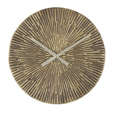 Kendra Home - Orologio da Parete MF241, Bronzo, 50x3,5x50 cm