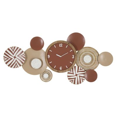 Kendra Home - Orologio da Parete MF251, Multicolore, 127,6x7,6x61 cm