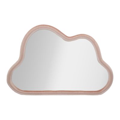 Kendra Home - Specchio con Cornice Cloud, Rosa, 90x4x60 cm