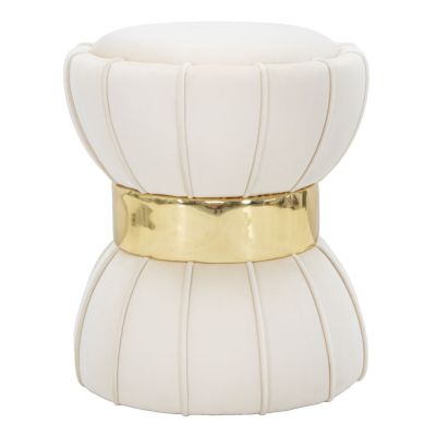 Kendra Home - Pouf MF351, Beige, 40x40x44 cm