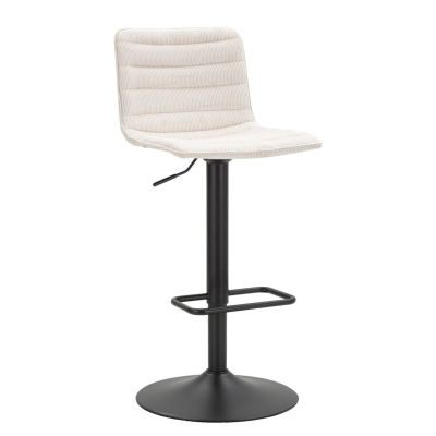 Kendra Home - Set di 2 Sgabelli Alti MF444, Bianco, 43x49,5x85,5 cm