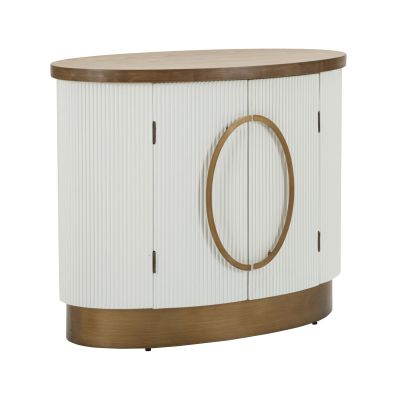 Kendra Home - Credenza MF28, Bianco, 79x48x67 cm