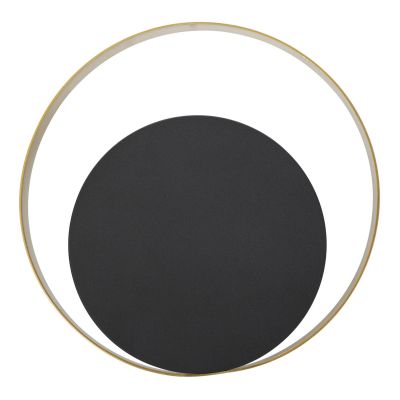 Kendra Home - Lampada a Parete MF46, Nero, 25x8x25 cm