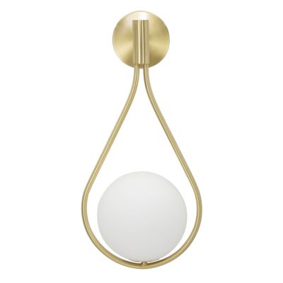 Kendra Home - Lampada a Parete MF52, Oro, 24x20x52 cm