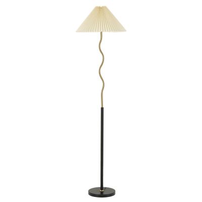 Kendra Home - Lampada da Terra MF184, Oro, 46x46x172 cm