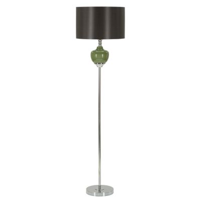 Kendra Home - Lampada da Terra MF218, Verde, 40x40x160 cm
