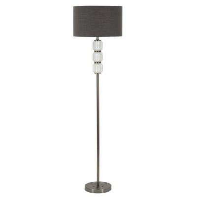 Kendra Home - Lampada da Terra MF216, Grigio, 42,5x42,5x163 cm