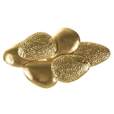 Kendra Home - Lampada a Parete Sassi 1, Oro, 44x11x28 cm