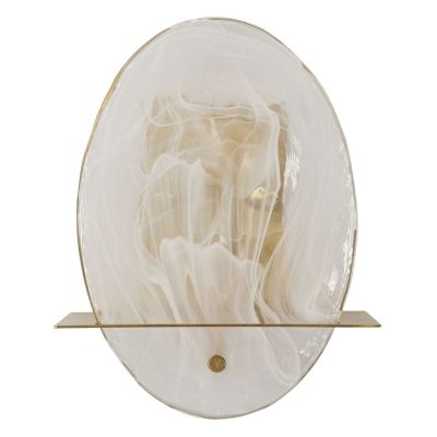 Kendra Home - Lampada a Parete MF63, Oro, 20x11x25 cm