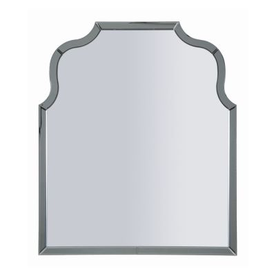 Kendra Home - Specchio con Cornice Classico, Grigio, 100x85x1 cm