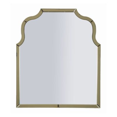 Kendra Home - Specchio con Cornice Classico 1, Oro, 100x85x1 cm