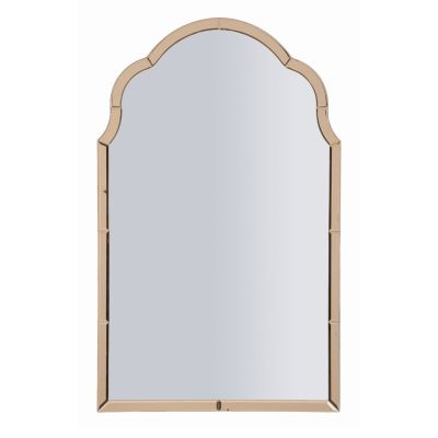 Kendra Home - Specchio con Cornice Classico 6, Rosa, 100x62x1 cm