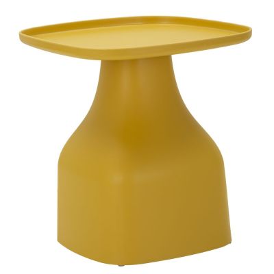 Kendra Home - Tavolino MF707, Giallo, 50x48x48 cm