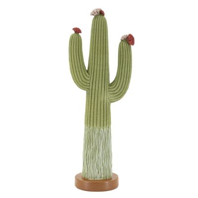 Kendra Home - Scultura Cactus, Multicolore, 16,5x11x45 cm