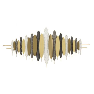 Kendra Home - Decorazione in Metallo 3D MF760, Multicolore, 149x5x70 cm