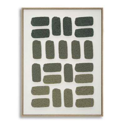 Kendra Home - Stampa su Tela con Cornice MF784, Multicolore, 60x2,9x80 cm