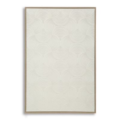 Kendra Home - Stampa su Tela con Cornice MF783, Multicolore, 80x3,8x120 cm