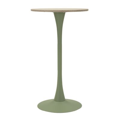 Kendra Home - Tavolo Bar MF890, Verde, 60x60x106 cm