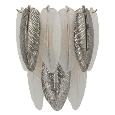 Kendra Home - Lampada a Parete MF898, Grigio, 24x25x29 cm