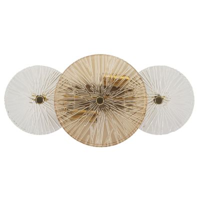 Kendra Home - Lampada a Parete MF916, Marrone, 42x8x20 cm