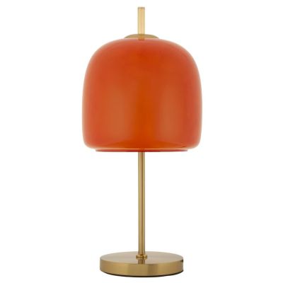Kendra Home - Lampada da Tavolo MF923, Arancione, 30x16x53 cm