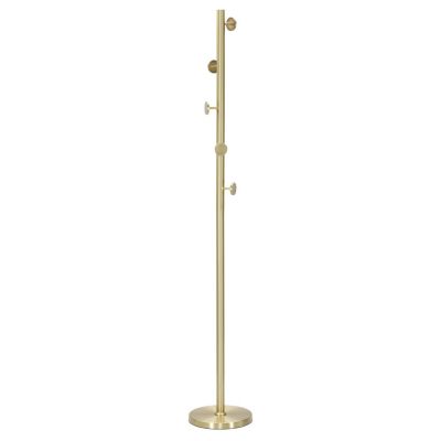 Appendiabiti Glamy in ferro dorato – Ø 30 x H 185 cm