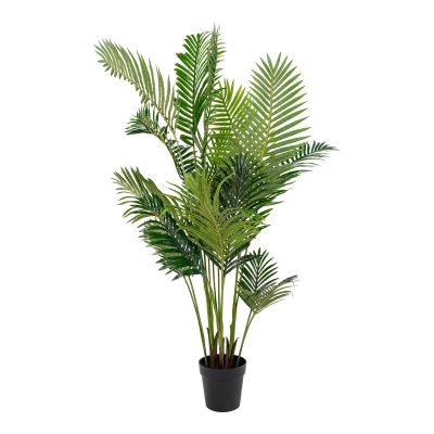Kendra Home - Pianta Artificiale Areca, Verde, 64x64x175 cm