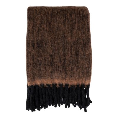 Kendra Home - Plaid Carmel, Marrone, 170x130x0,5 cm