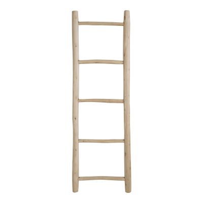 Kendra Home - Scala Decorativa Porta Asciugamani Ladder, Marrone, 5x50x150 cm