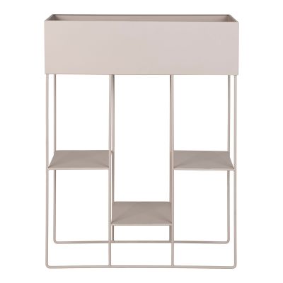 Kendra Home - Vaso per Piante Rabo, Beige, 60x25x65 cm