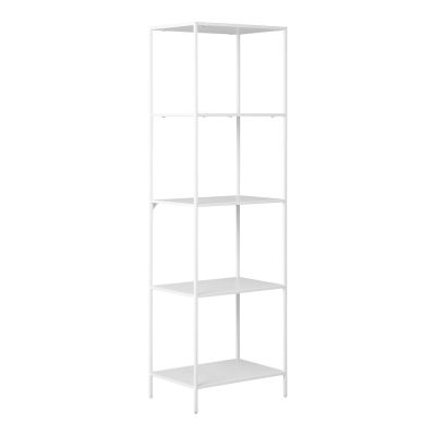 Kendra Home - Libreria Vita, Bianco, 36x51x170 cm