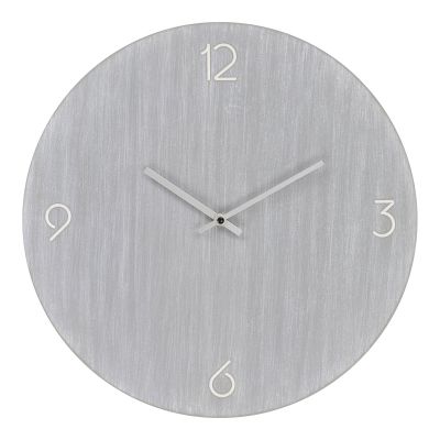 Kendra Home - Orologio da Parete Ravenna, Grigio, 4x40x40 cm