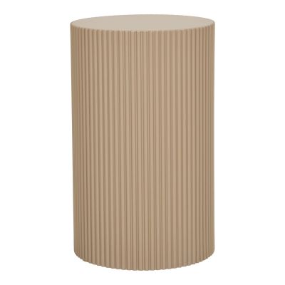 Kendra Home - Tavolino Farense, Beige, 30x30x50 cm