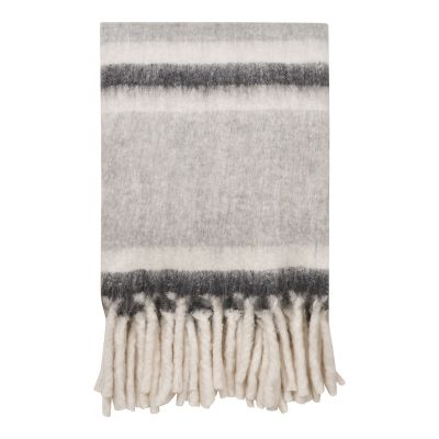 Kendra Home - Plaid Carmel, Grigio, 130x170x1 cm